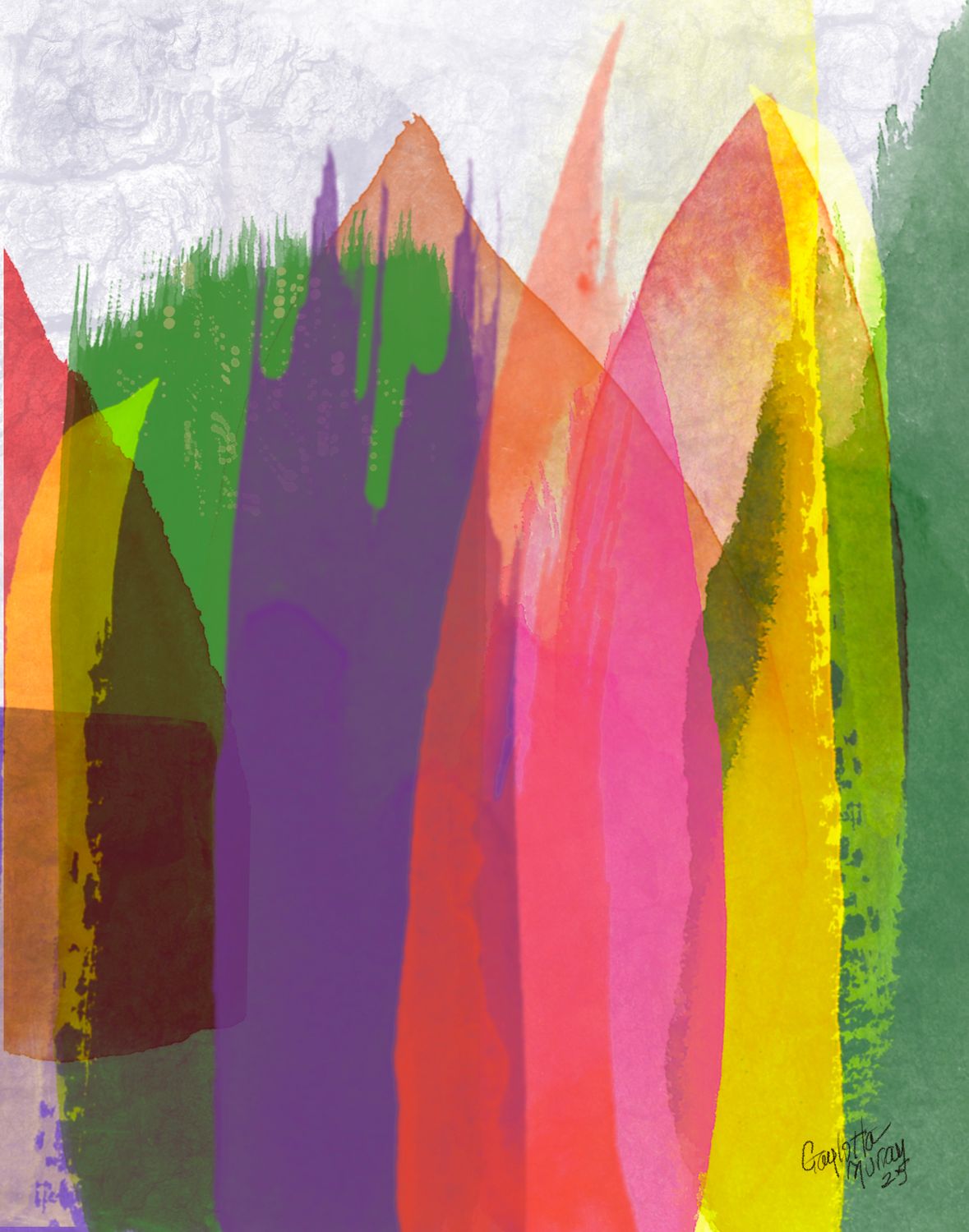 Mountains In Bloom