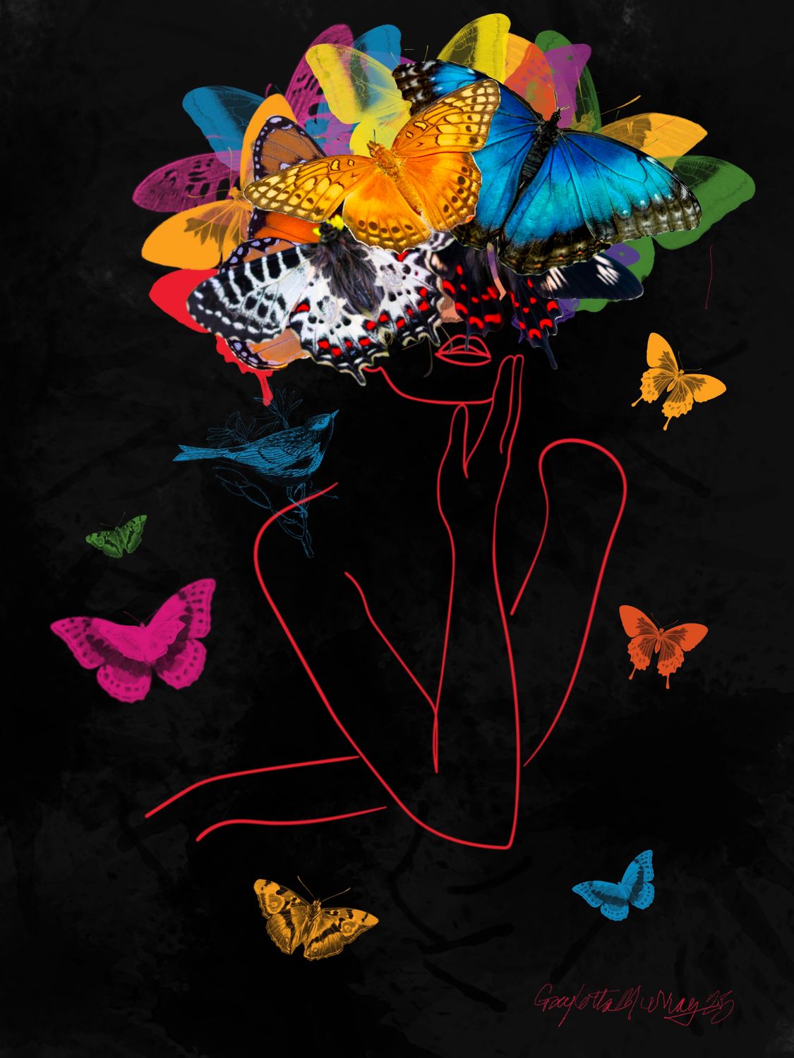 Winged Whispers of Imagination-2