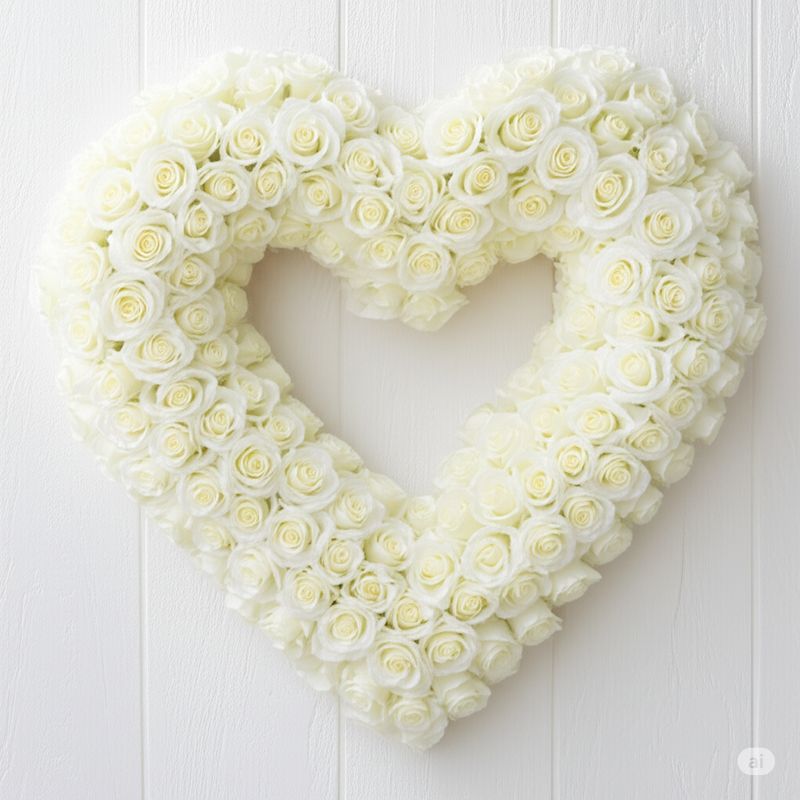 Forever In Our Hearts Wreath 24cm