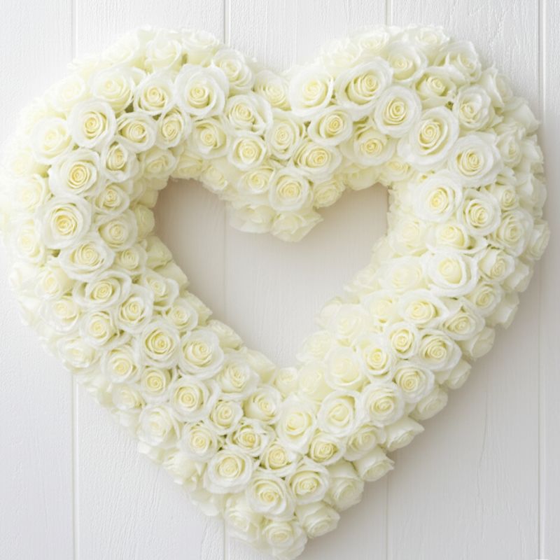 Forever In Our Hearts Wreath 24cm