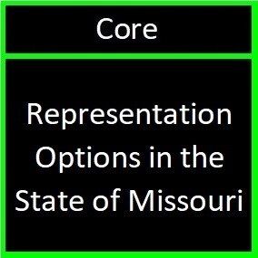 Representation Options in the State of Missouri