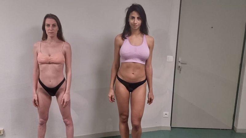 DAWN vs TANYA strip match