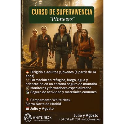 White Neck Survival Pioneers Survival Course