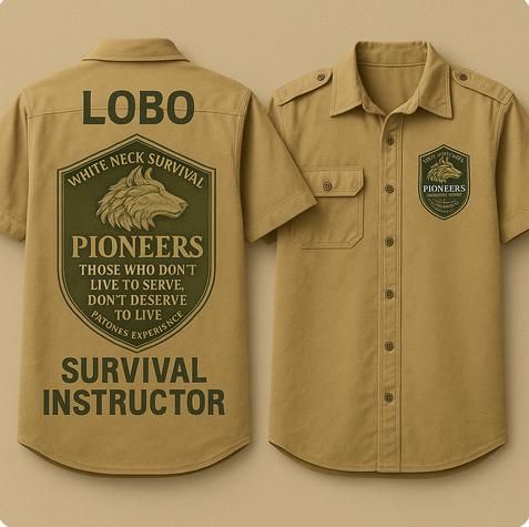 WHITE NECK ADVENTURE SHIRT