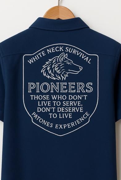 WHITE NECK ADVENTURE SHIRT