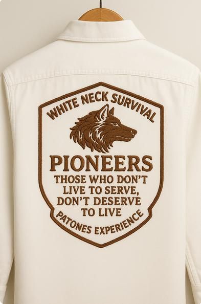 WHITE NECK ADVENTURE SHIRT