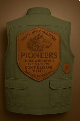 LETHER CUT SURVIVAL VEST