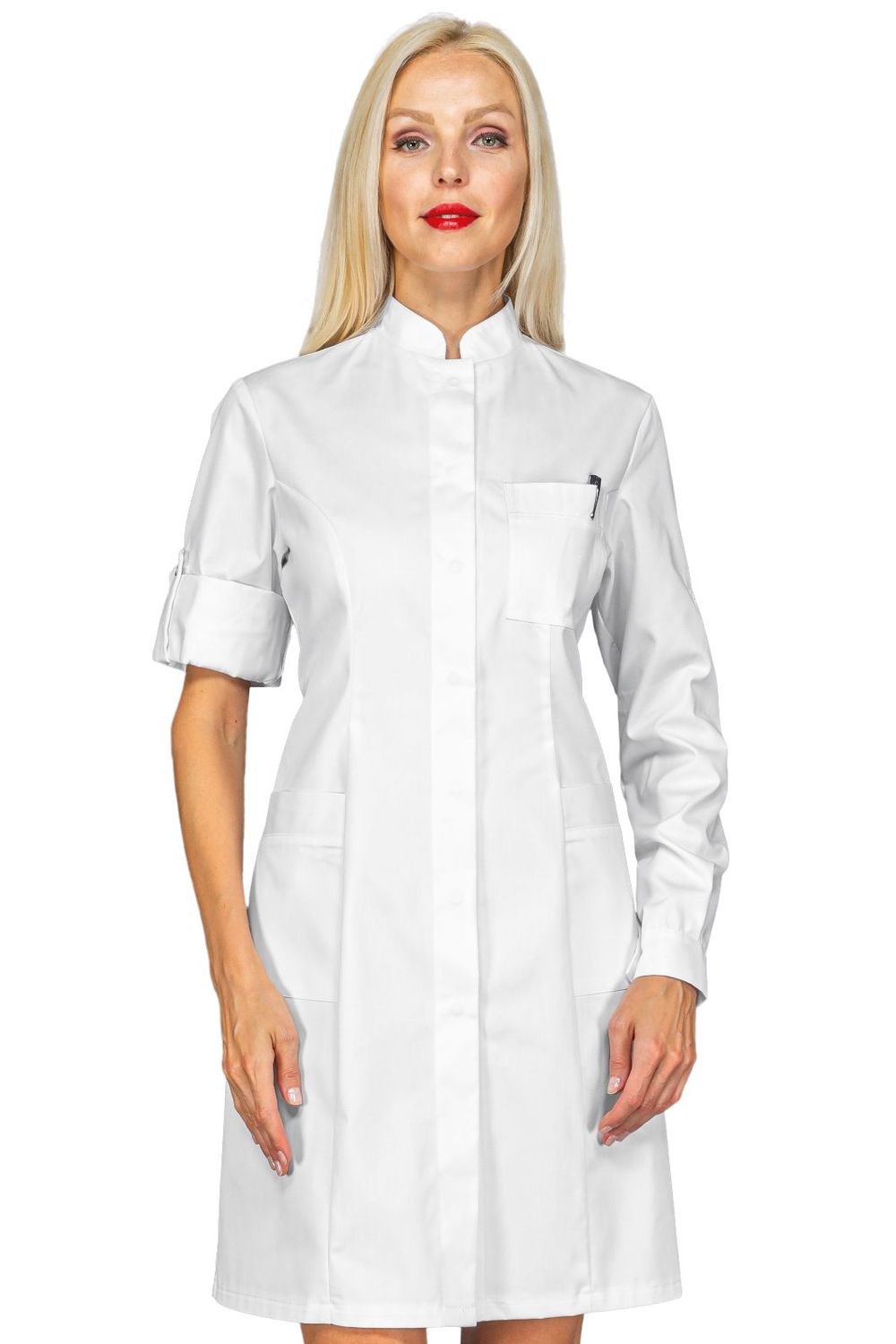 Camice Venezia, taglia: S, Colore: Bianco / 65% Poliestere - 35% Cotone / 195 gr