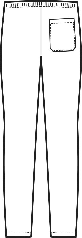 Pantalone Con Elastico in Lino