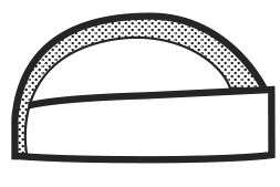 Bustina Regolabile con Rete