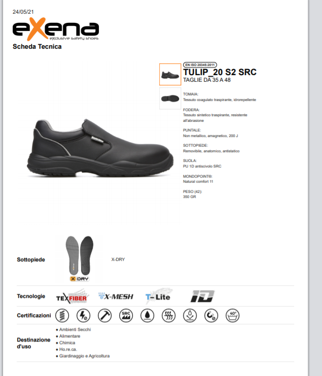 Scarpa Antinfortunistica Nera