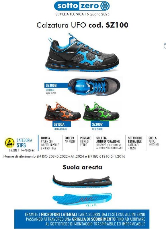 SCARPA BASSA UFO S1PS SCARPA BASSA UFO S1PS