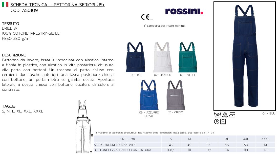 Pettorina SerioPlus+