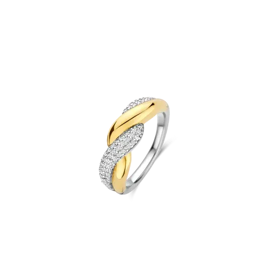 bague TI SENTO bicolore