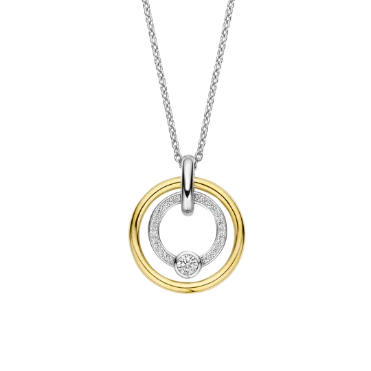 Collier TI SENTO  bicolore