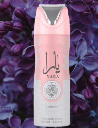 LATTAFA YARA 6.7 PERFUMED BODY SPRAY FOR WOMEN