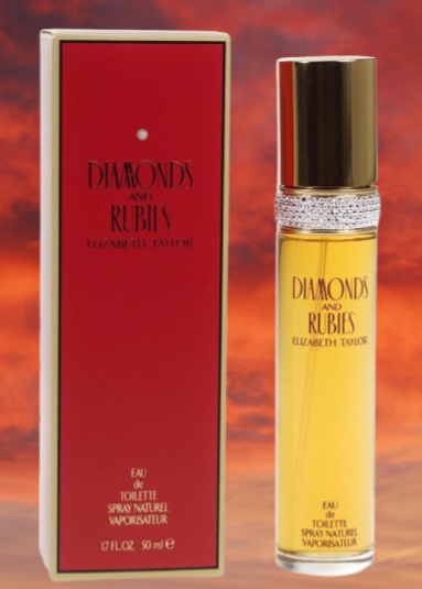 ELIZABETH TAYLOR DIAMONDS & RUBIES 1.7 EAU DE TOILETTE SPRAY