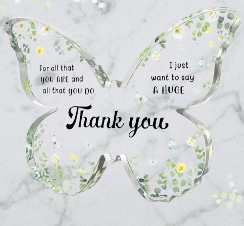 THANK YOU GIFT ACRYLIC PLAQUE