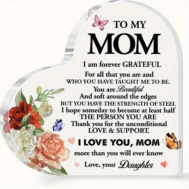 ACRYLIC MOM PLAQUE
