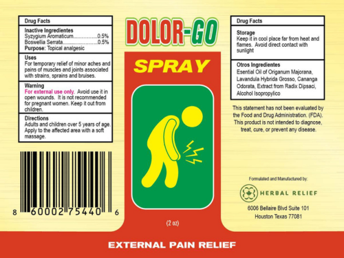 Dolor-Go Spray
