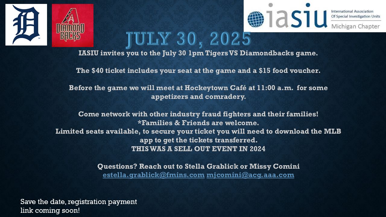 2025 Networking - Tiger Game Tickets