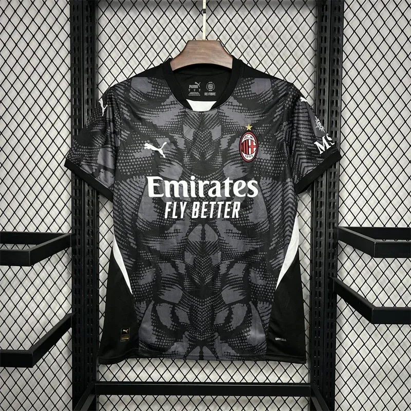 2024/2025 AC Milan Goalkeeper Jersey Black 1:1 Thai Quality