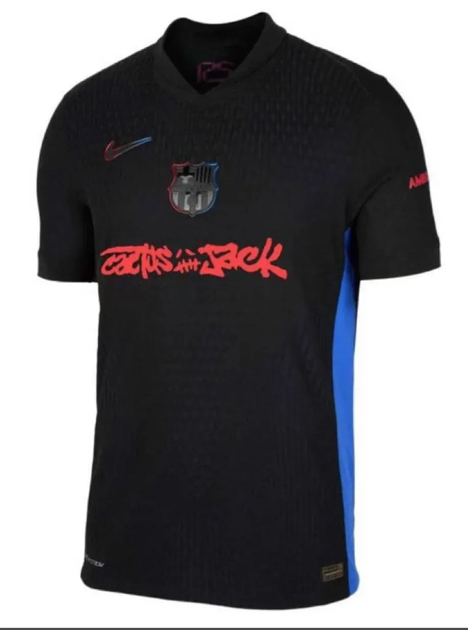 2024/2025 Barcelona x Travis Scott Collab Away Football Shirt 1:1 Thai Quality