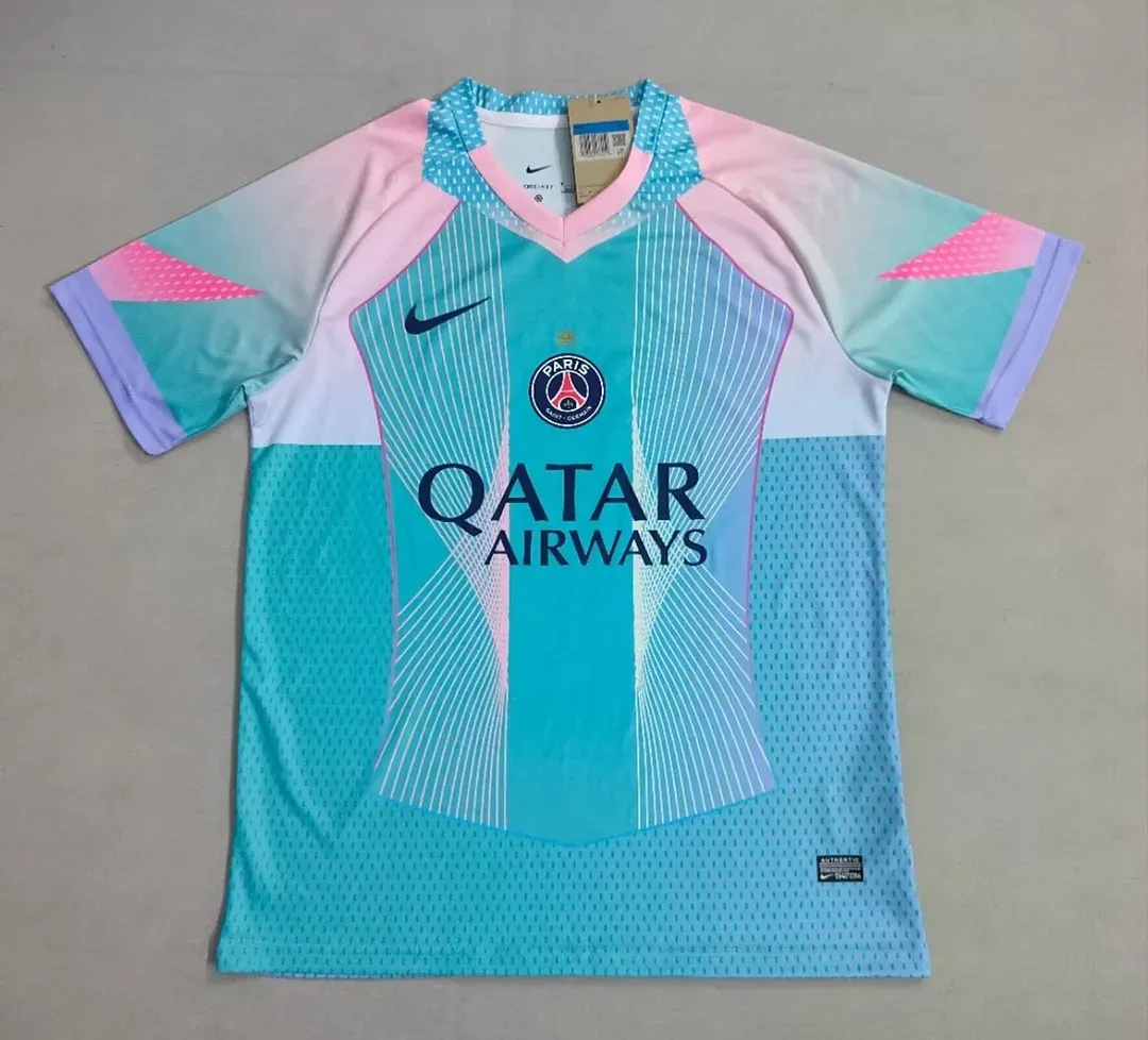 2025/2026 Psg Paris Saint-Germain Special Edition Light Blue Football Jersey 1:1 Thai quality