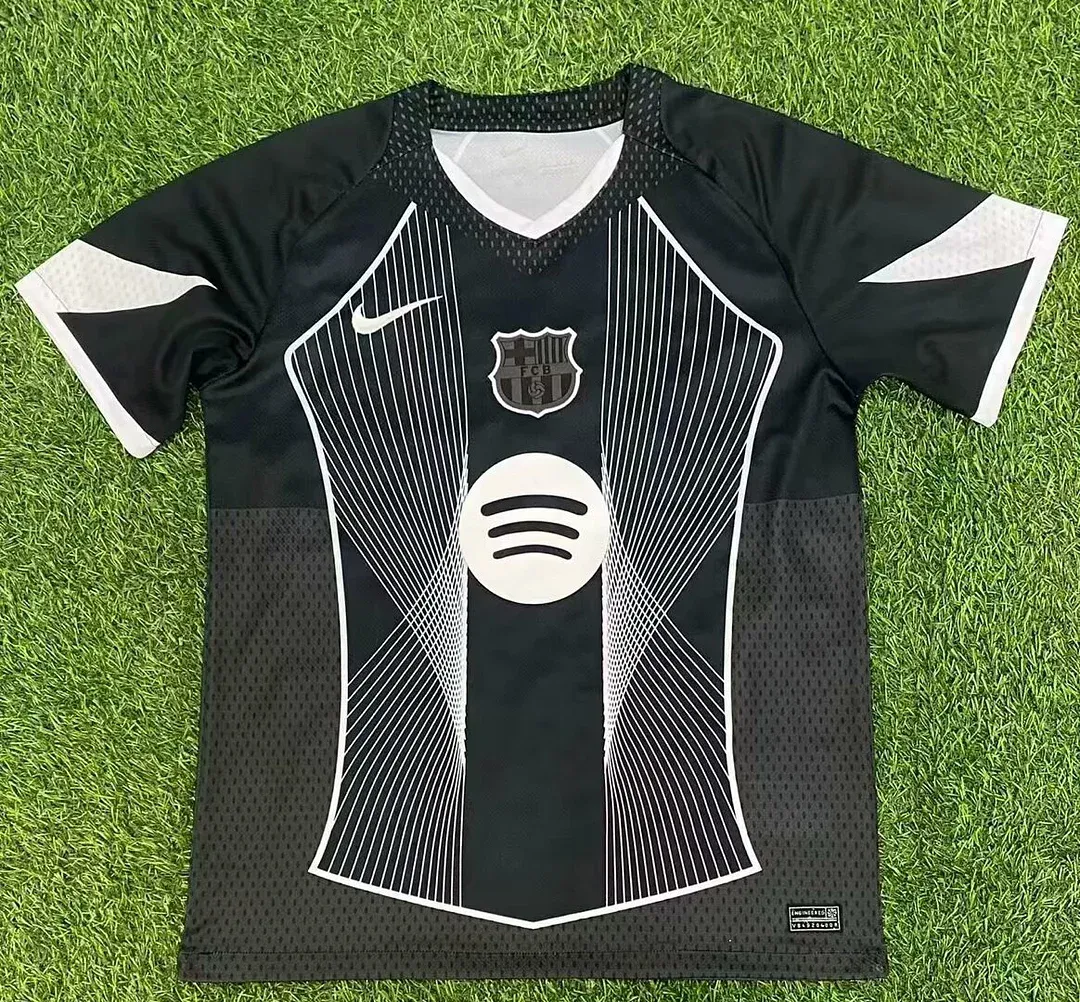 2025/2026 Barcelona Concept Black Football Shirt 1:1 Thai Quality