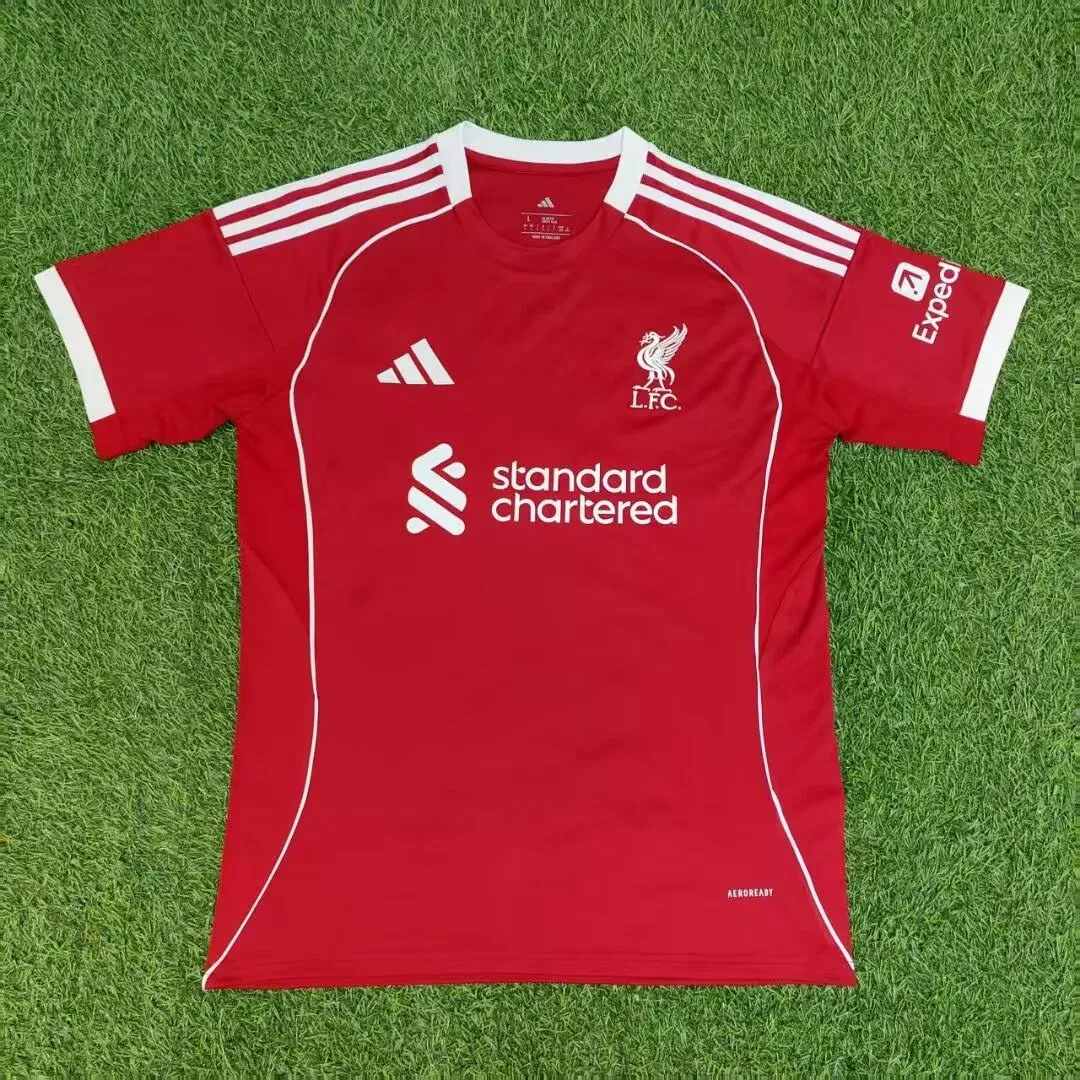 2025/2026 Liverpool Home Soccer Jersey 1:1 Thai Quality