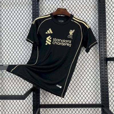 2025/2026 Liverpool Special Edition Black Soccer Jersey 1:1 Thai Quality