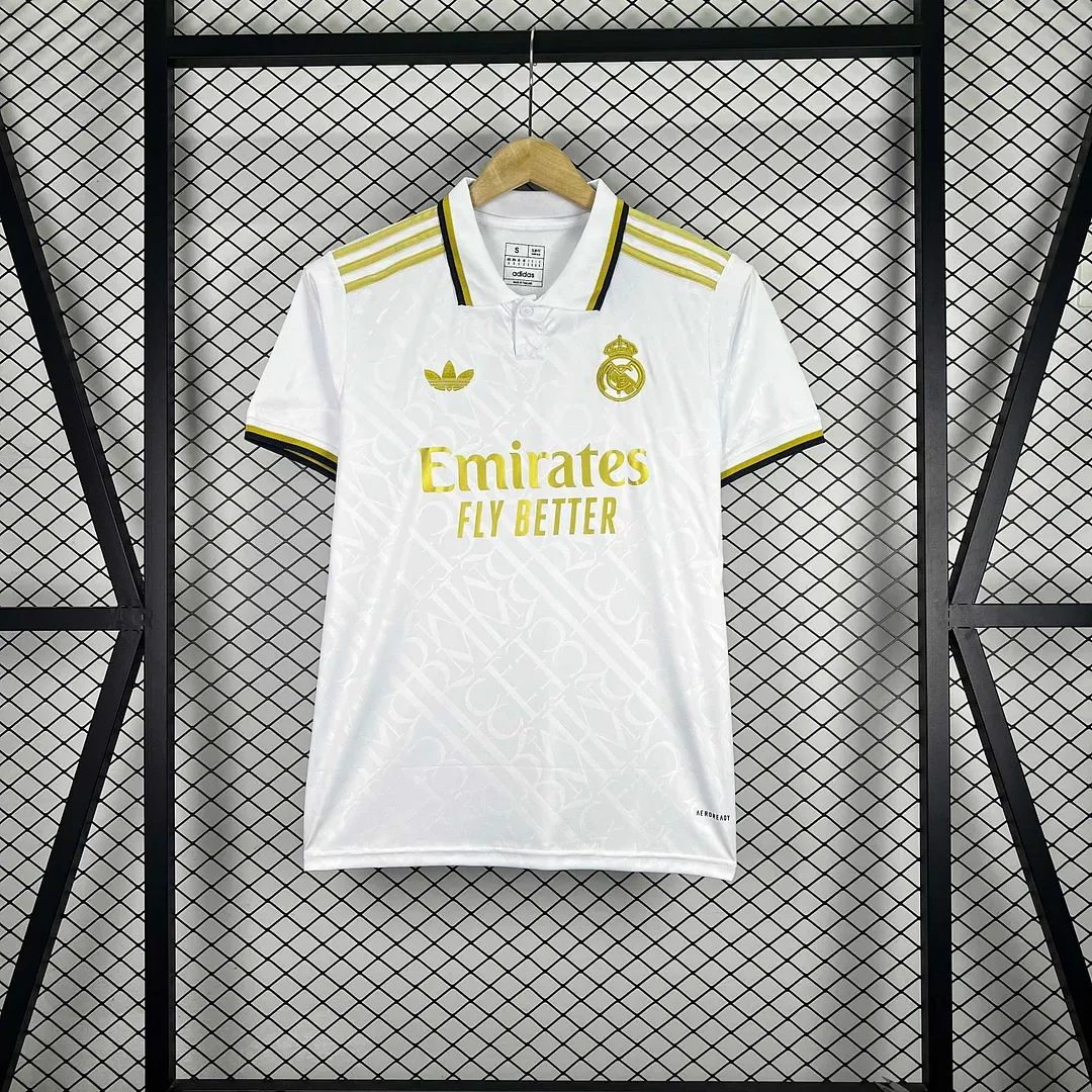 2025/2026 Real Madrid Third Away Gold Edition Football Jersey 1:1 Thai Quality