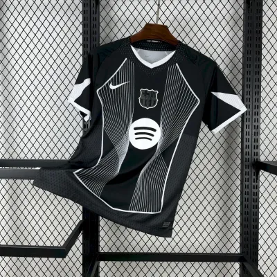 2025/2026 Barcelona Concept Black Football Shirt 1:1 Thai Quality