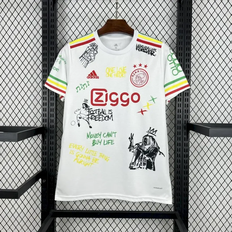 2025/2026 Ajax Doodle plate Football Shirt 1:1 Thai Quality