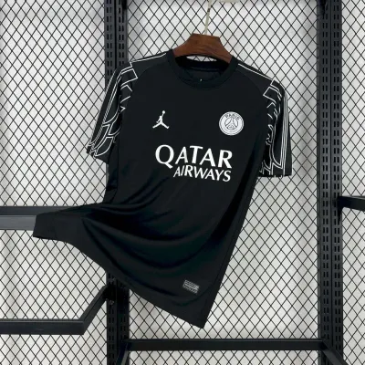 2025/2026 Psg Paris Saint-Germain Third Away Black Football Jersey 1:1 Thai quality