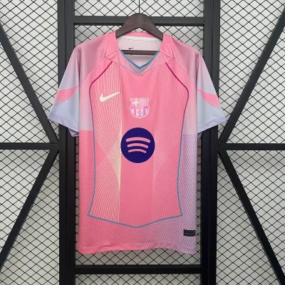 2025/2026 Barcelona Concept Pink Football Shirt 1:1 Thai Quality 2025/2026 Barcelona Concept Pink Football Shirt 1:1 Thai Quality