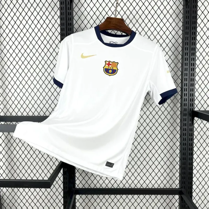 2025/2026 Barcelona Special Edition White Football Jersey 1:1 Thai Quality
