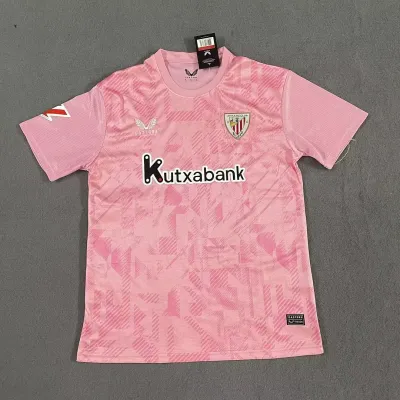 2025/2026 Athletic Bilbao Training Suit Pink Football Shirt 1:1 Thai Quality