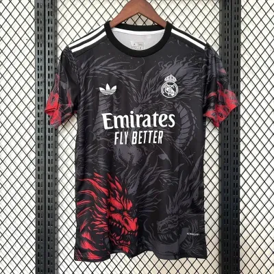 2024/2025 Real Madrid Special Edition Gray Red Football Shirt1:1 Thai Quality