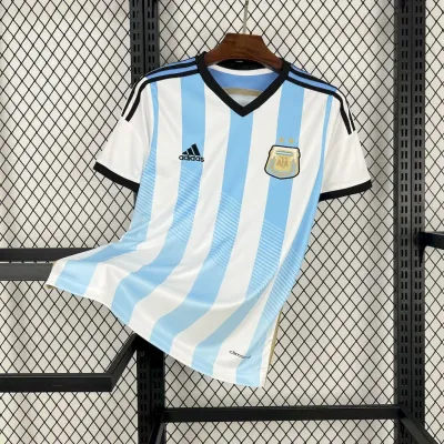 2014 Retro Argentina National Team Home Jersey 1:1 Thai Quality