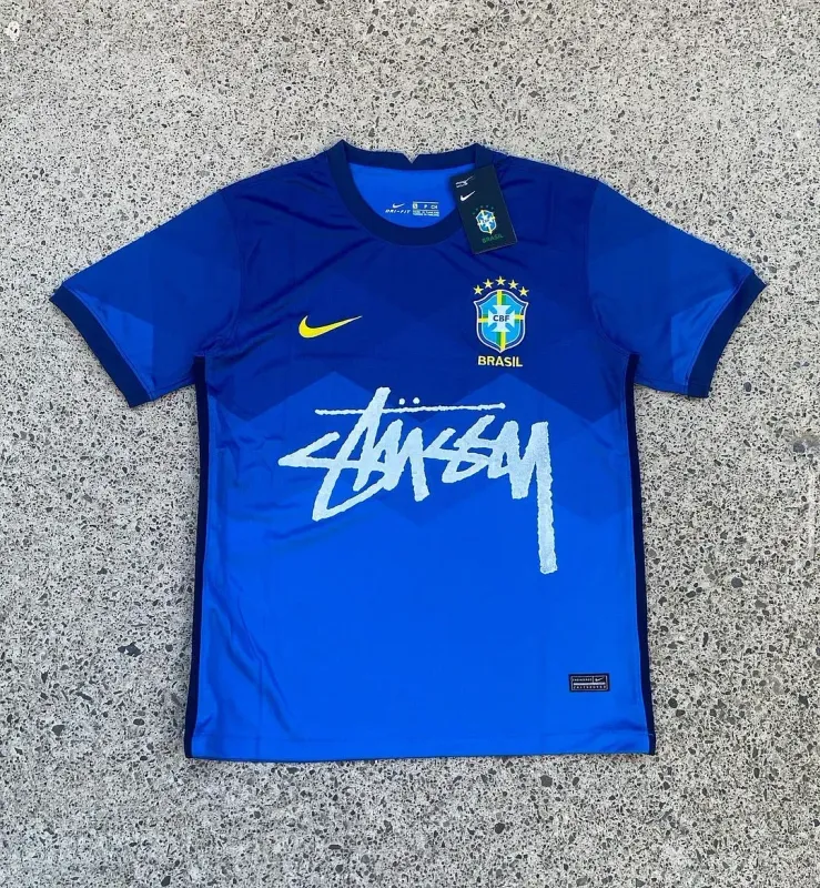 2021 Brazil X STUSSY Special Edition Jersey 1:1 Thai Quality