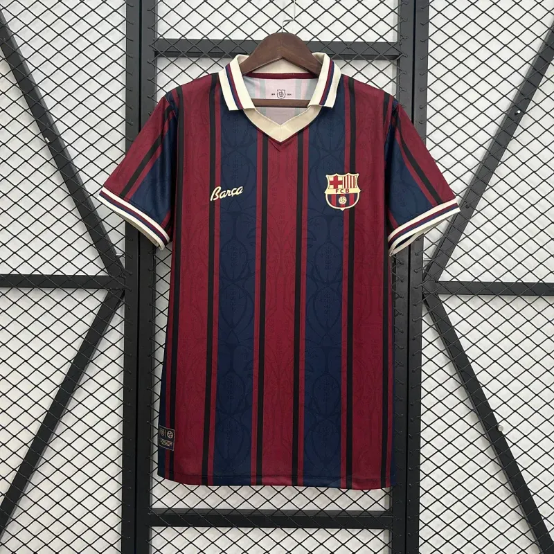 2025/2026 Barcelona Modernist Polo Football Shirt 1:1 Thai Quality