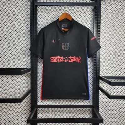2024/2025 Barcelona x Travis Scott Collab Away Football Shirt 1:1 Thai Quality 2024/2025 Barcelona x Travis Scott Collab Away Football Shirt 1:1 Thai Quality