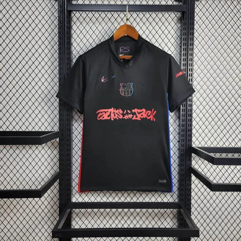 2024/2025 Barcelona x Travis Scott Collab Away Football Shirt 1:1 Thai Quality