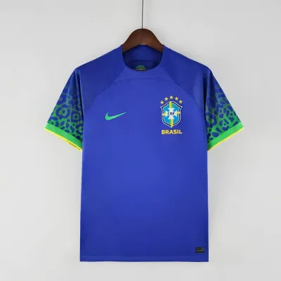 2022 World Cup Brazil Away Soccer Jersey 2022 World Cup Brazil Away Soccer Jersey