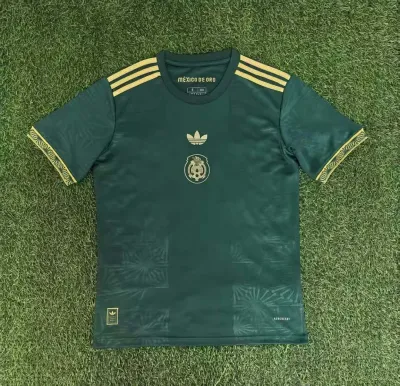 2025 Mexico National Gold cup Version Green Football Shirt 1:1 Thai Quality