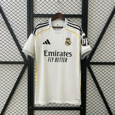 2025/2026 Real Madrid Home Football Shirt 1:1 Thai Quality 2025/2026 Real Madrid Home Football Shirt 1:1 Thai Quality