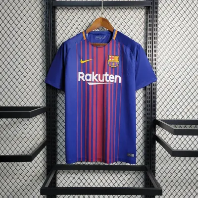 2017/2018 Retro Barcelona Home Football Shirt 1:1 Thai Quality 2017/2018 Retro Barcelona Home Football Shirt 1:1 Thai Quality