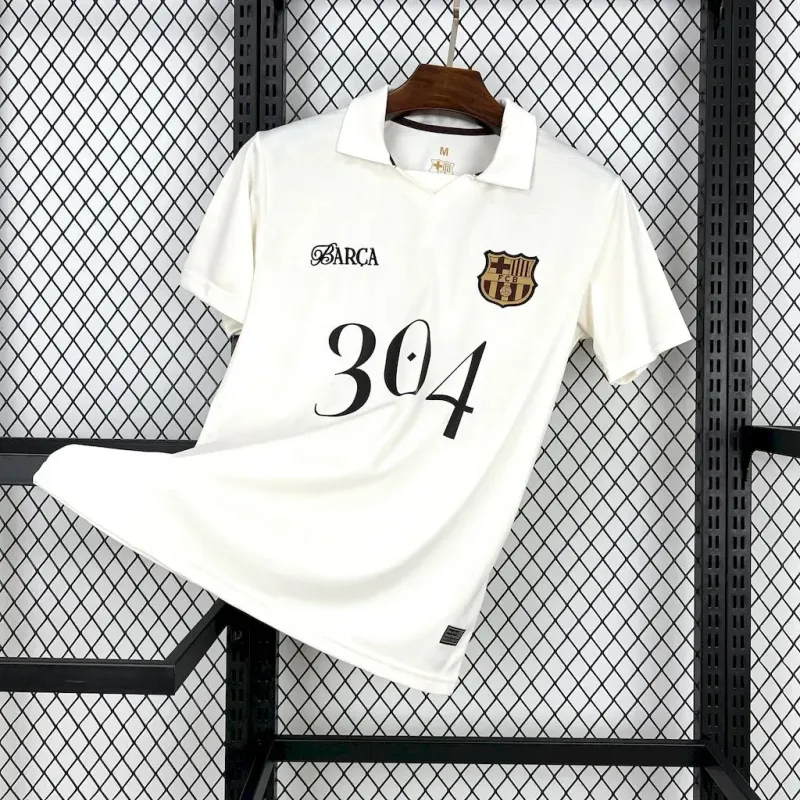2024/2025 Barcelona Special Edition White Football Shirt 1:1 Thai Quality