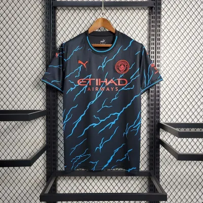 2023/2024 Manchester City Third Away Football Shirt 1:1 Thai Quality 2023/2024 Manchester City Third Away Football Shirt 1:1 Thai Quality